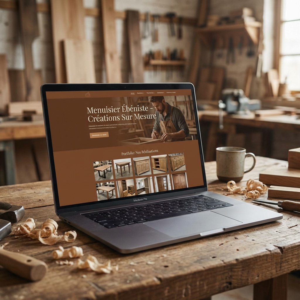 Site menuisier ébéniste
