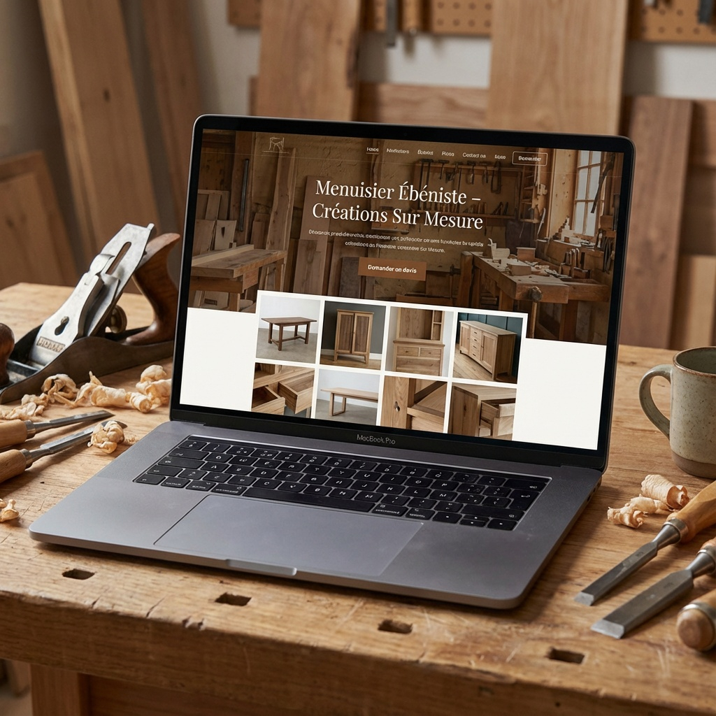Site menuisier créations sur mesure